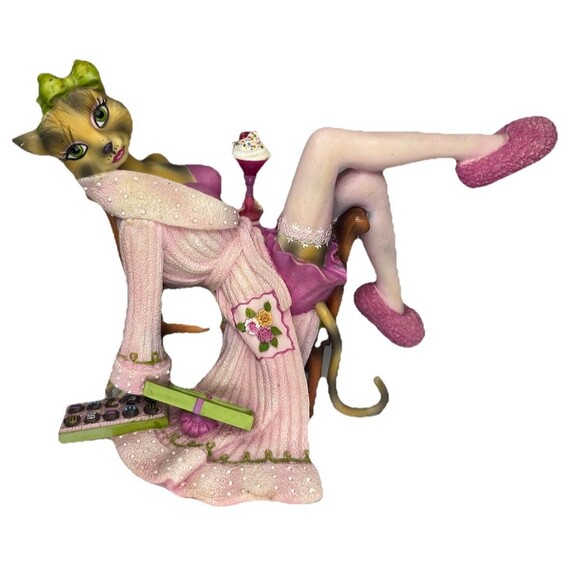 Alley Cats Margaret Le Van "KATTY DIVA" Collectible Figurine Retired Rare - Picture 1 of 16
